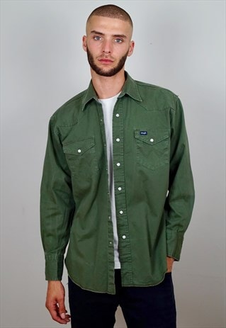 VINTAGE 90'S WORKER UTILITY STYLE SHIRT