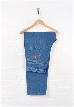 Vintage Carhartt Lined Jeans Blue W38 L34