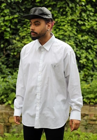 VINTAGE YVES SAINT LAURENT STRIPED SHIRT