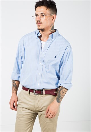 VINTAGE 80S POLO RALPH LAUREN SHIRT/ S4511