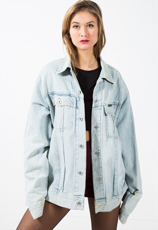 VINTAGE 90S CLASSIC G-STAR BASIC DENIM JACKET / S1628