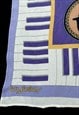 BYBLOS DESIGNER VINTAGE 1980'S PIANO GUITAR PRINT SCARF