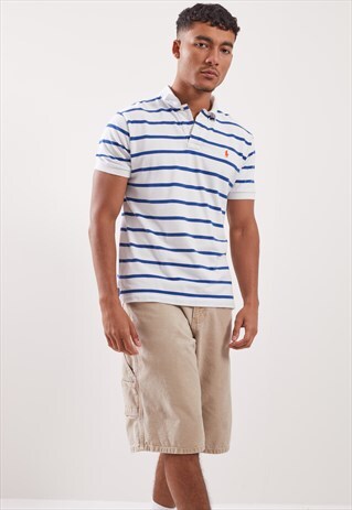 VINTAGE RALPH LAUREN SHORT SLEEVE POLO TOP