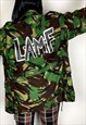 L.A.M.F - Hand Painted Reworked Vintage Camouflage Jacket 
