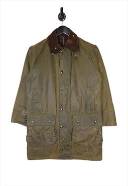  Barbour A400 Northumbria Wax Cotton Jacket Green Size C36