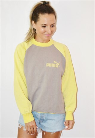 90'S RARE PUMA VINTAGE SWEATSHIRT /JUMPER