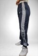 VINTAGE NIKE DEPARTMENT TRACKSUIT TROUSERS IN GREY XL