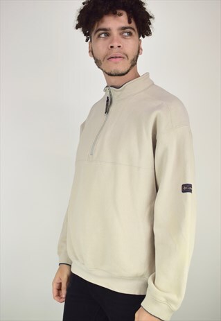 VINTAGE 90'S COLUMBIA 1/4 ZIP SWEATSHIRT