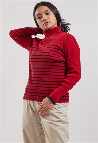 VINTAGE RALPH LAUREN ROLL-NECK JUMPER