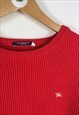 BURBERRY KNITTED JUMPER LARGE