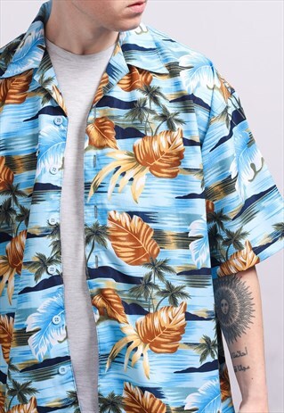 VINTAGE ABSTRACT SHIRT 90S