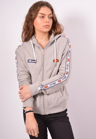 VINTAGE ELLESSE HOODIE SWEATER GREY