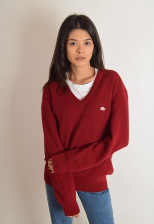 VINTAGE LACOSTE JUMPER MADE IN FRANCE 80'S (2707)