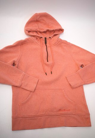 VINTAGE 90S CARHARTT PINK HOODED SWEATSHIRT