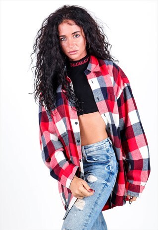 VINTAGE FLANNEL SHIRT S1204