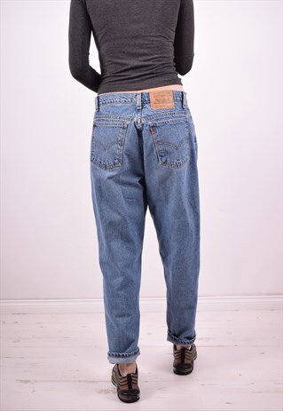 LEVI'S 951 WOMENS VINTAGE JEANS W30 L28 BLUE 90'S