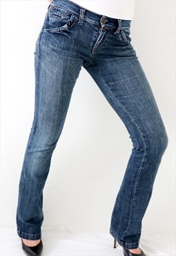 Y2k Vintage Miss Sixty Bootcut Jeans Low Rise Blue Size 27