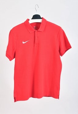Vintage 00s Nike polo shirt in red