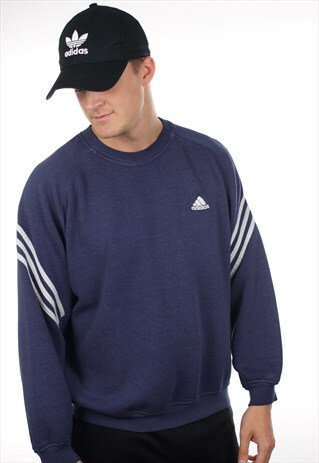 VINTAGE 90S ADIDAS SMALL LOGO SWEATSHIRT JUMPER