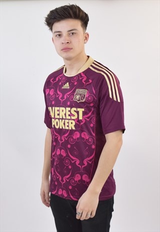 OLYMPIQUE LYON ADIDAS AWAY FOOTBALL SHIRT