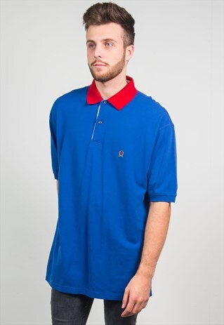 90S TOMMY HILFIGER POLO T-SHIRT