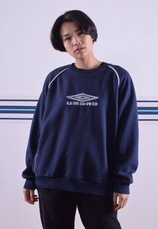 NAVY UMBRO SWEATSHIRT