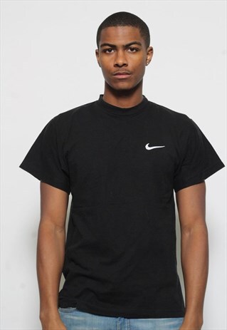 VINTAGE NIKE LOGO T-SHIRT BLACK