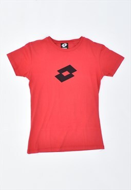 Vintage 90's Lotto T-Shirt Top Red