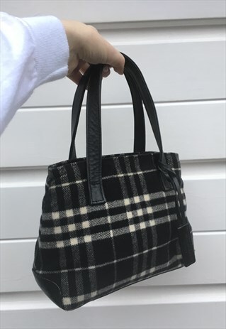 WOMENS BURBERRY HANDBAG BURBERRYS NOVA CHECK HANDBAG