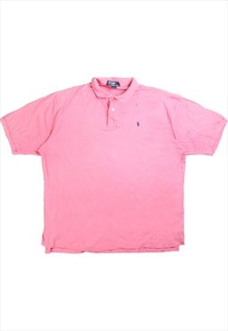 Vintage 90's Polo Ralph Lauren Polo Shirt Plain Quarter