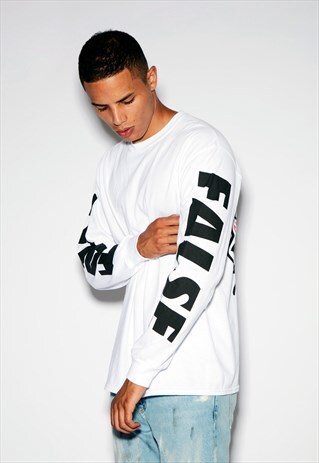 FALSE WHITE LONG SLEEVE