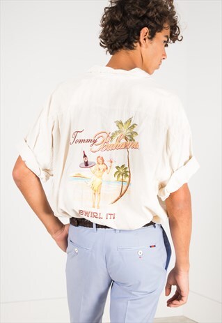 VINTAGE 80S HAWAIIAN SHIRT / S1637