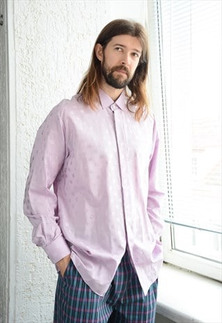 Vintage Pastel Lilac Shirt