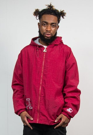 VINTAGE STARTER JACKET ARKANSAS RAZORBACKS