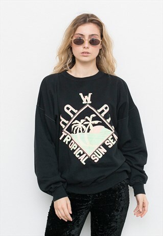 VINTAGE HAWAII NEON SWEATSHIRT