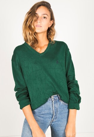 VINTAGE 80S POLO RALPH LAUREN JUMPER / R4123C300