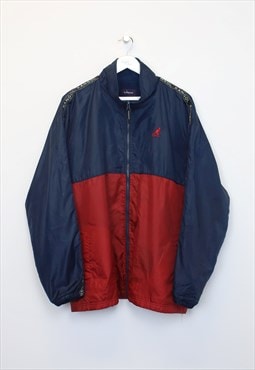 Vintage Kangol jacket in red and blue. Best fits L