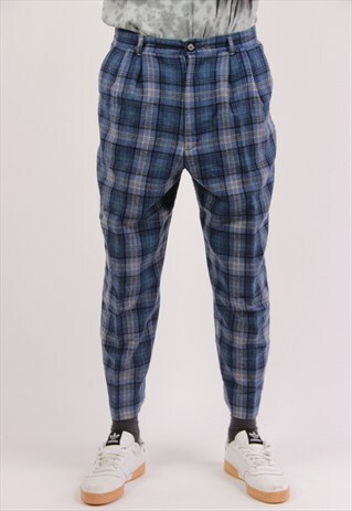VINTAGE TARTEN TROUSERS
