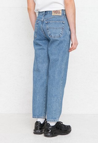 VINTAGE BLUE LUCKY STAR DENIM JEANS