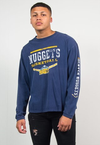 LONG SLEEVE T-SHIRT NBA DENVER NUGGETS