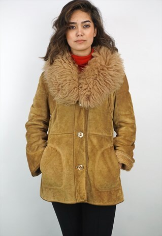 VINTAGE 90'S SHERLING COAT