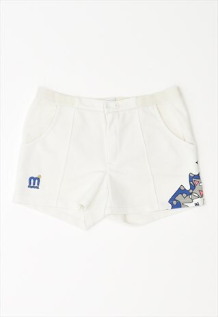 VINTAGE MISTRAL SPORT SHORTS WHITE