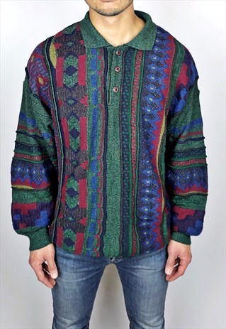 VINTAGE 80S COOGI STYLE JUMPER