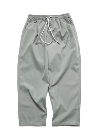 LOOSE CASUAL CARGO TROUSERS