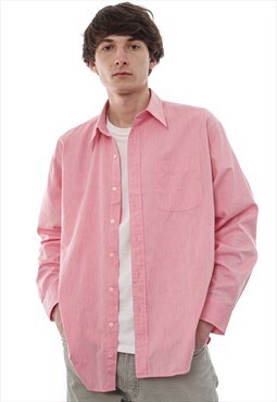 Vintage YVES SAINT LAURENT Shirt 90s Pink