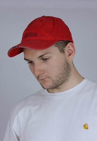 ADIDAS VINTAGE CAP RED ONE SIZE