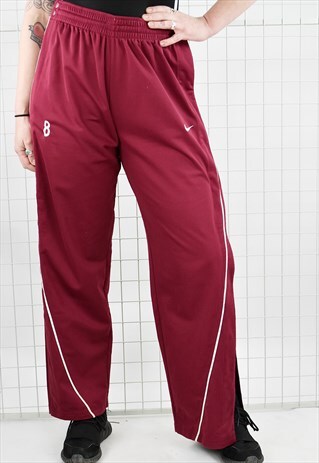 VINTAGE 90S NIKE UNISEX BASKETBALL STRAIGHT LEG POPPERS