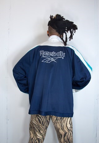 VINTAGE EMBROIDED REEBOK JACKET