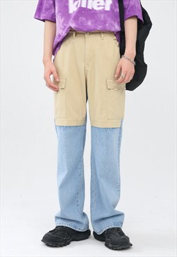 Men's Patchwork Design Jeans SS2022 VOL.5