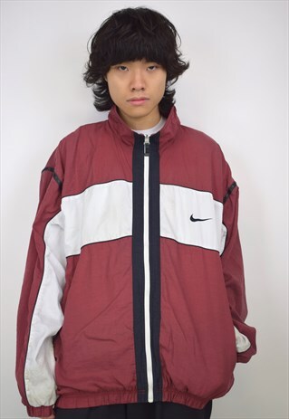 VINTAGE 90S NIKE RED/WHITE JACKET